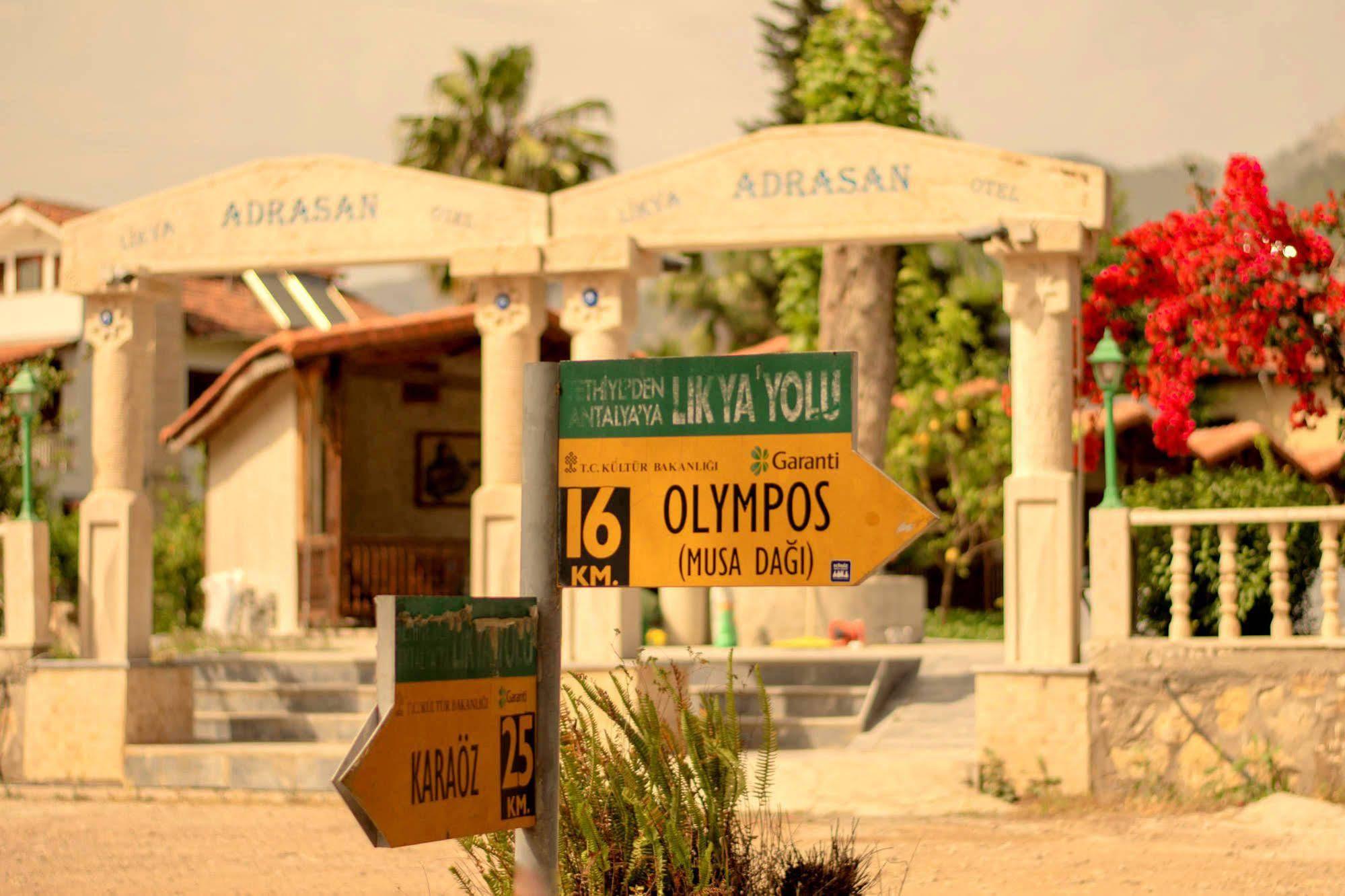 Likya Adrasan Hotel Exterior foto